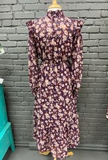 Dress Katrina Floral Mock Midi Dress