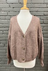 Cardigan Shiloh Cocoa Button Cardi