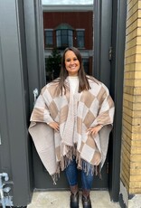 Poncho Yvette Reversible Poncho