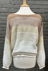 Pullover Juliette Taupe Sparkle Pullover