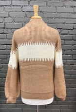 Sweater Piper Colorblock Ribbed Sweater