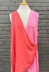 Cover Up Kim Pink Tassel Coverup
