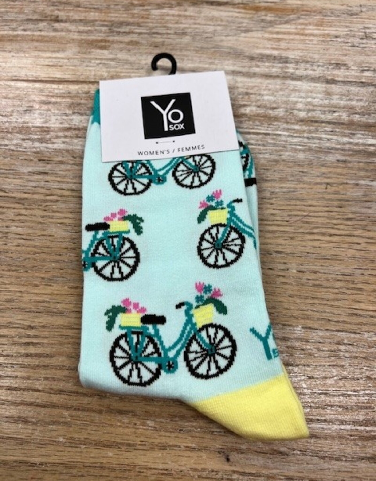 Socks Women's Crew Socks- City Bikes