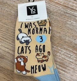 Socks Women's Crew Socks- MeowCats