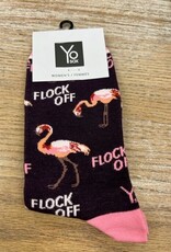 Socks Women's Crew Socks- Flock Off