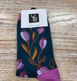 Socks Women's Crew Socks - Tulip