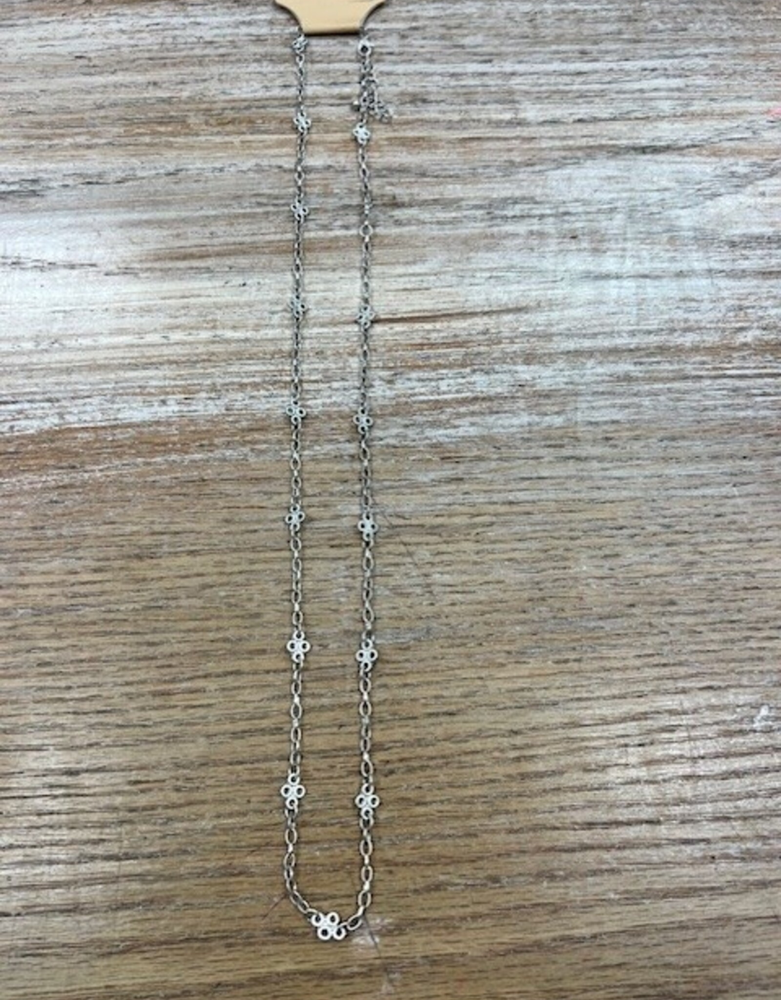 Jewelry Long Silver Chain Necklace