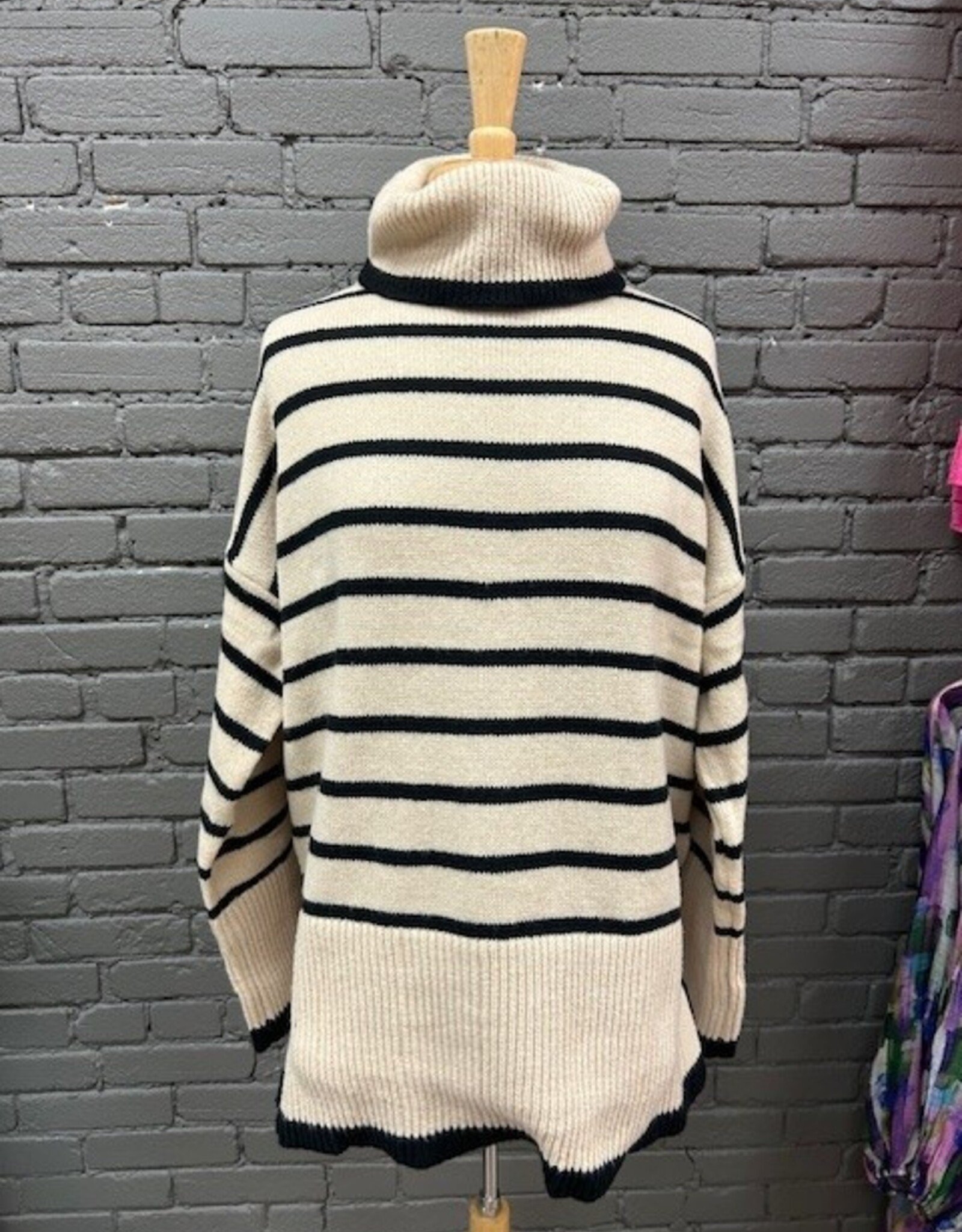 Sweater Tan Dunn Striped Sweater