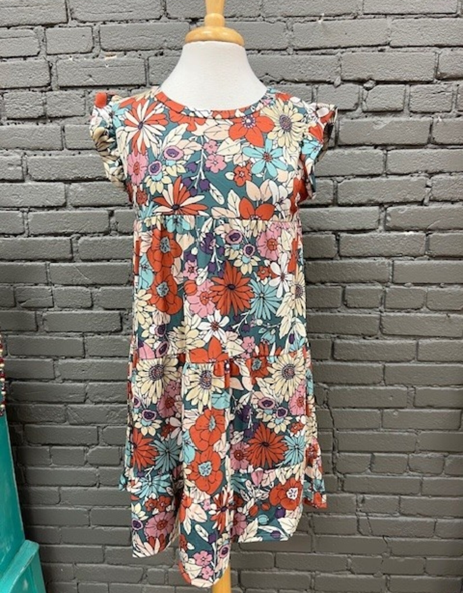 Dress Selma Floral Tiered Dress