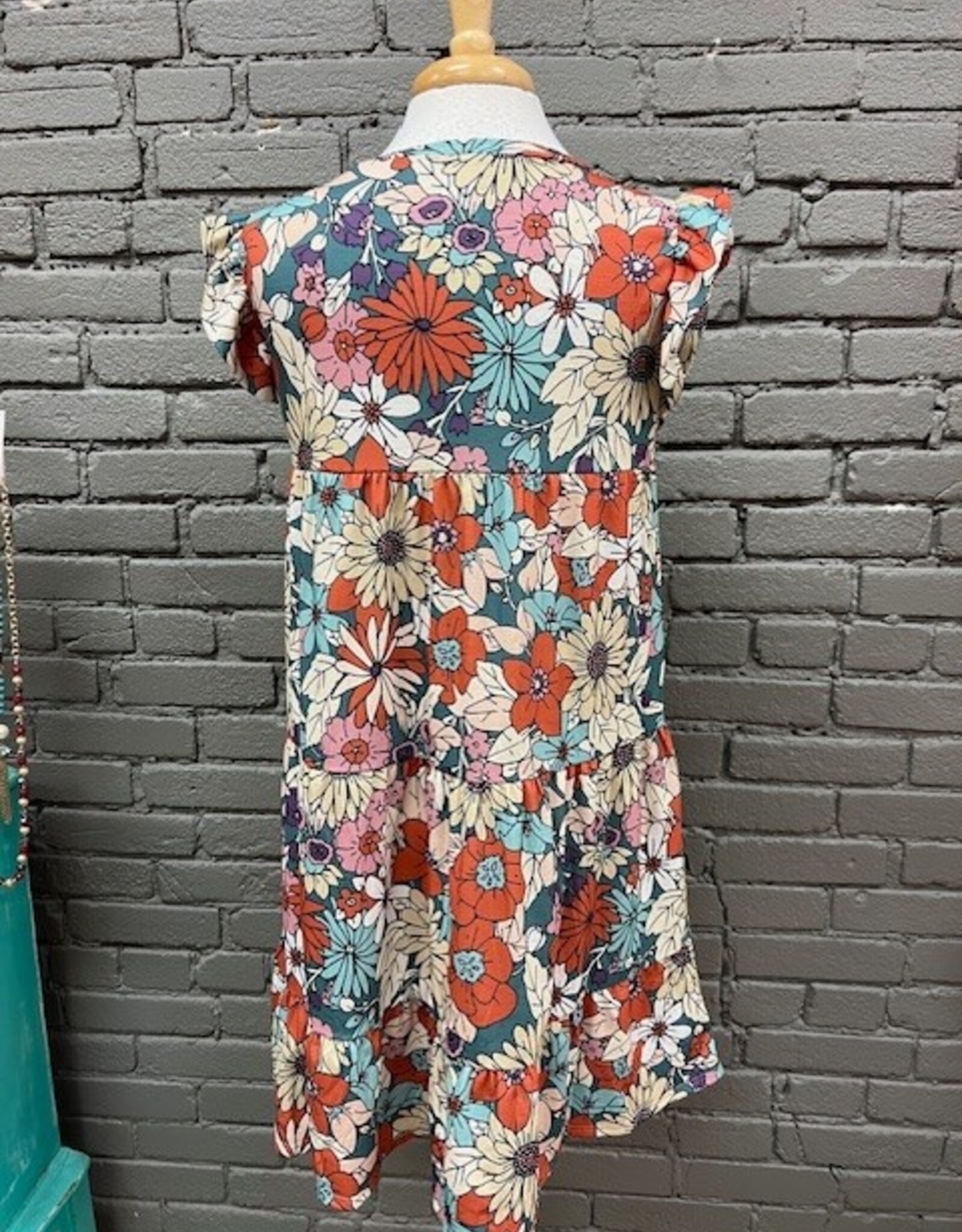 Dress Selma Floral Tiered Dress