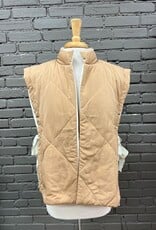 Vest Dixie Reversible Tie Puff Vest- OneSize