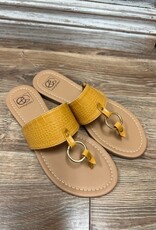 Sandal Lexi Mustard Croc Ring Sandal