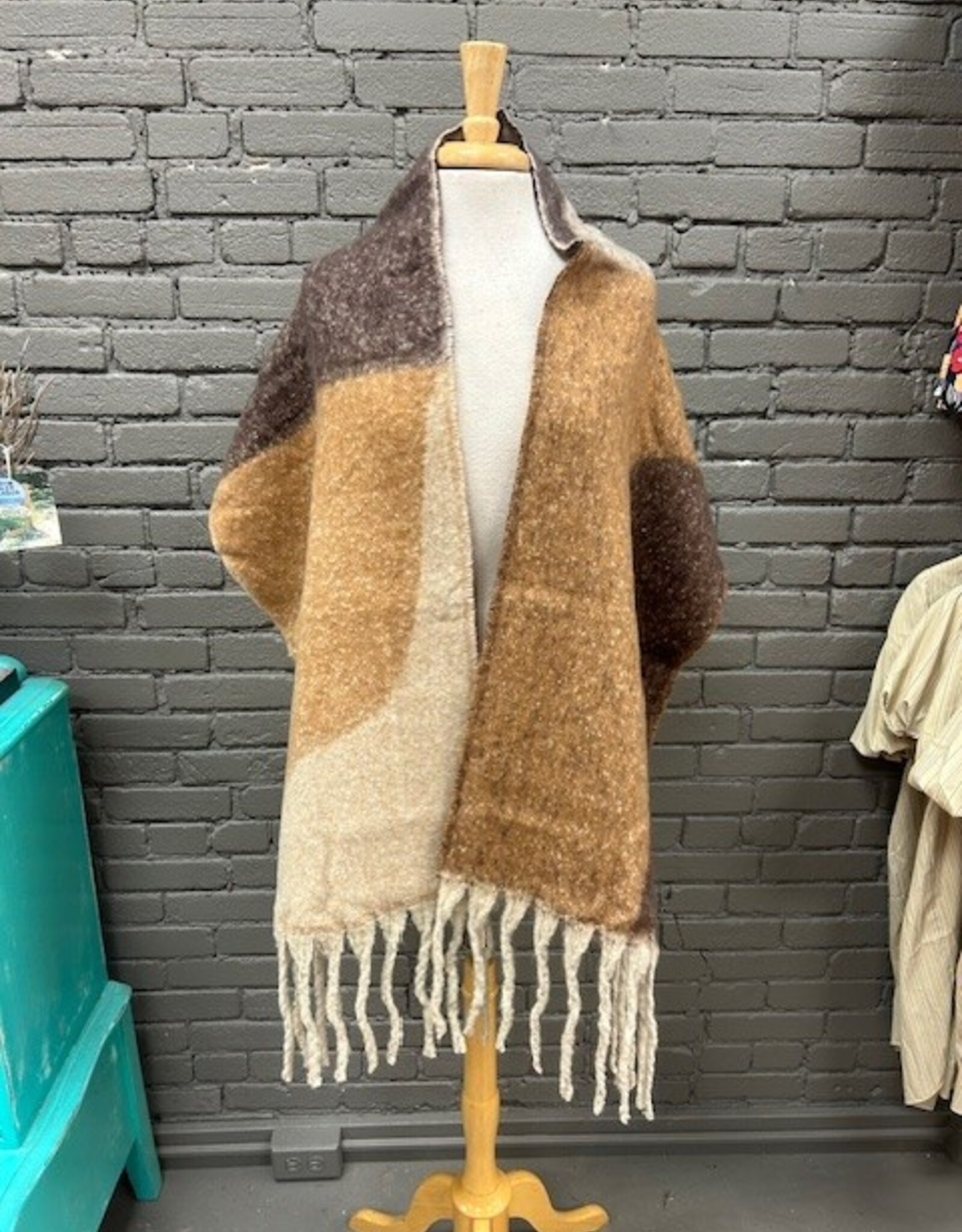 Scarf Long Printed Soft Tassel Scarf