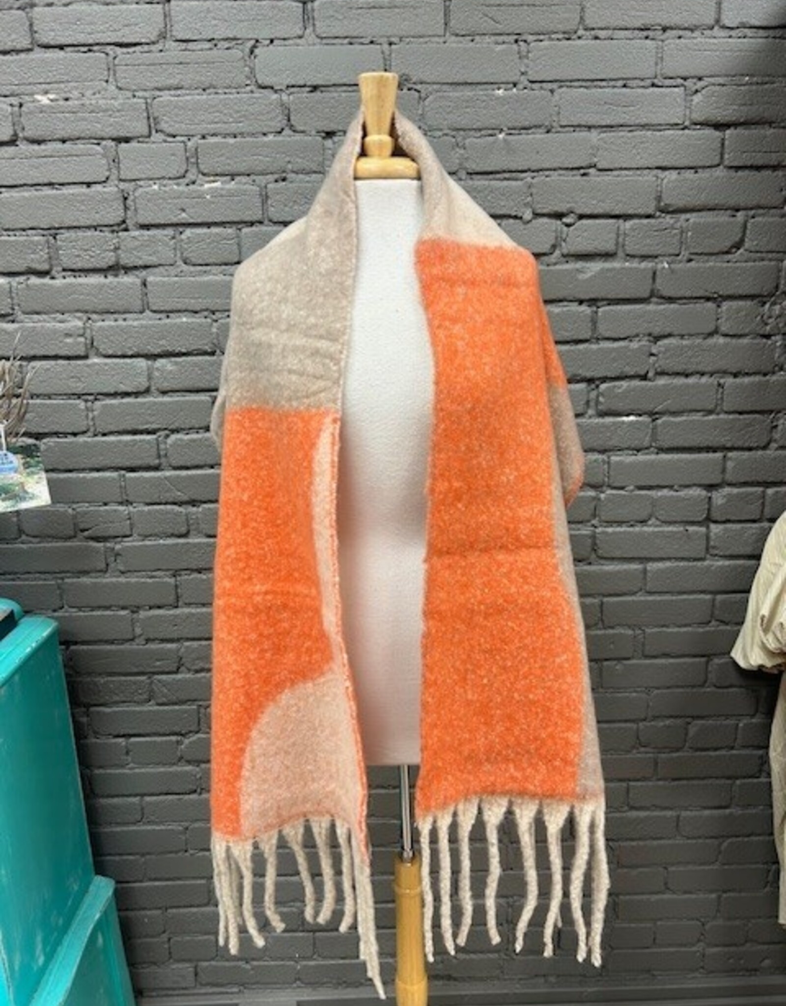 Scarf Long Printed Soft Tassel Scarf