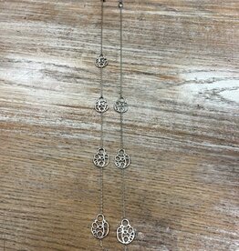 Jewelry Silver Multi Design Necklace