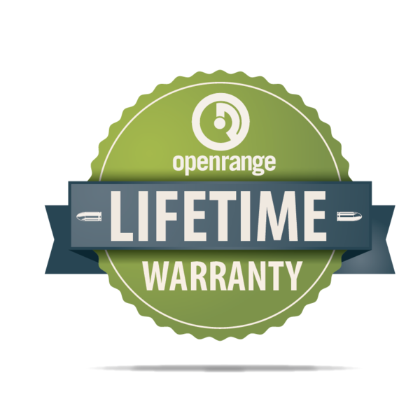 Openrange Openrange Lifetime Warranty* - Must be purchased at time of firearm purchase