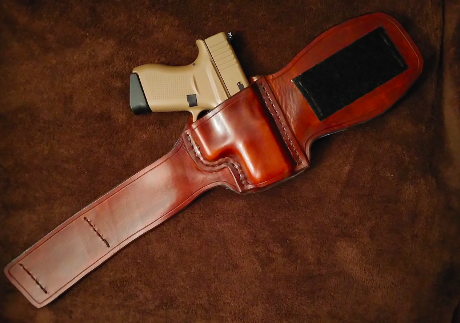 Marlan's custom leather ankle holster