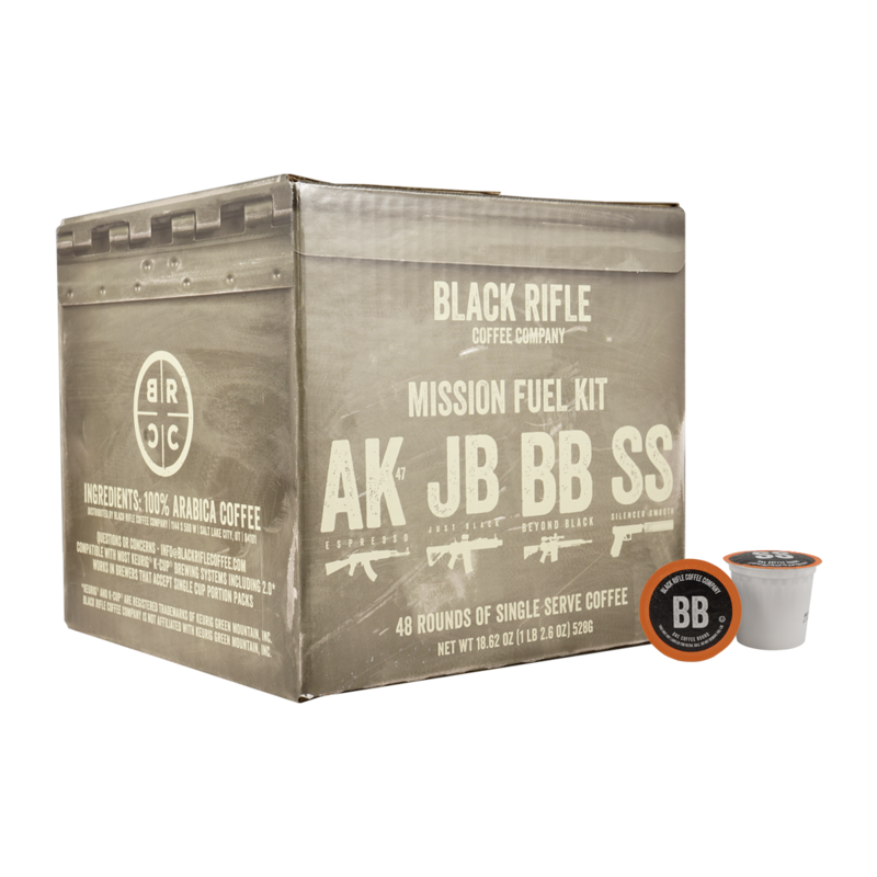 Black Rifle Coffee Black Rifle Coffee Mixed Coffee - 48 cups - KCups (contains AK, JB, BB & SS)