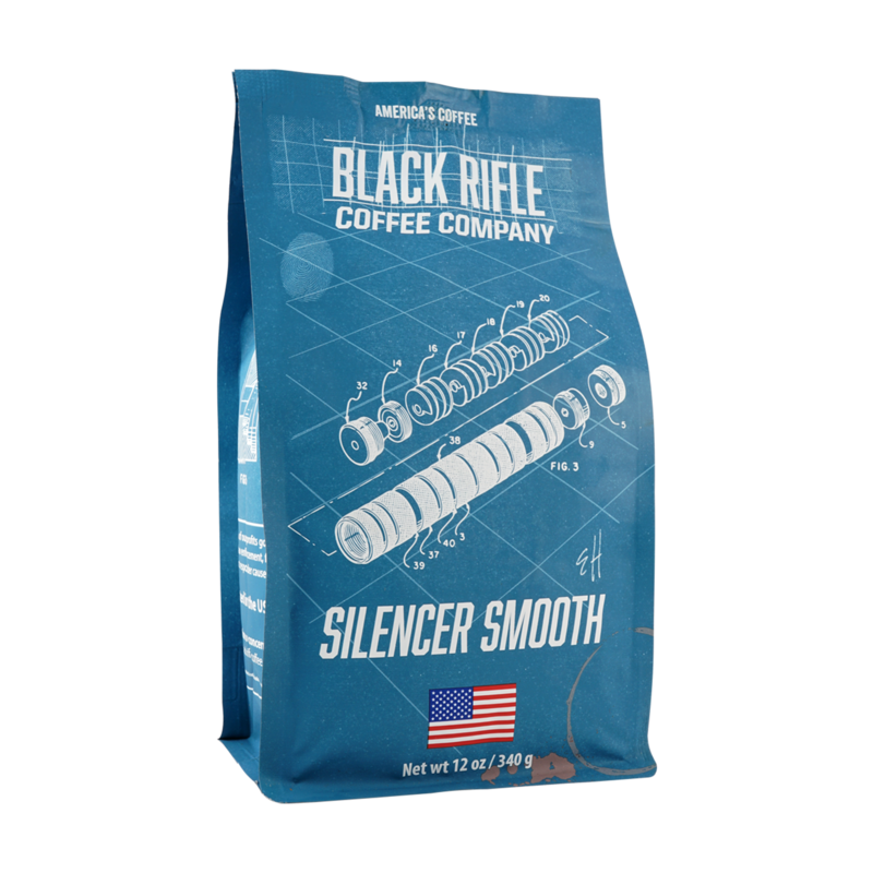 Black Rifle Coffee Black Rifle Coffee Silencer Smooth Coffee Blend - 12 oz ground