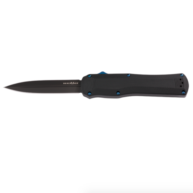 Benchmade Benchmade 3400BK, Auto Out the Front, Black with blue accents