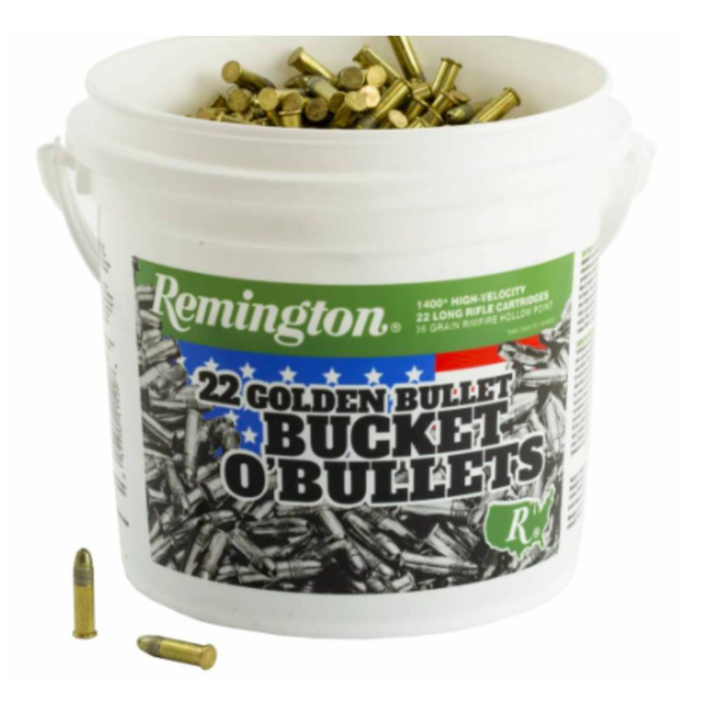 Remington Remington .22LR, Golden Bullet Bucket, HV 36 HP, 1400rds