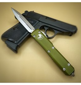 Microtech Microtech ULTRATECH, OD Green Frame, Blade: Double edge stonewashed standard