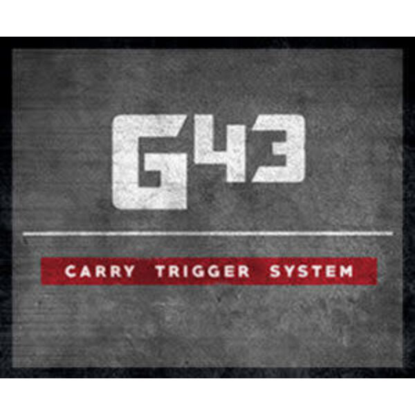 GLOCKTRIGGERS G43 Stock Travel Carry Trigger Kit, 9MM