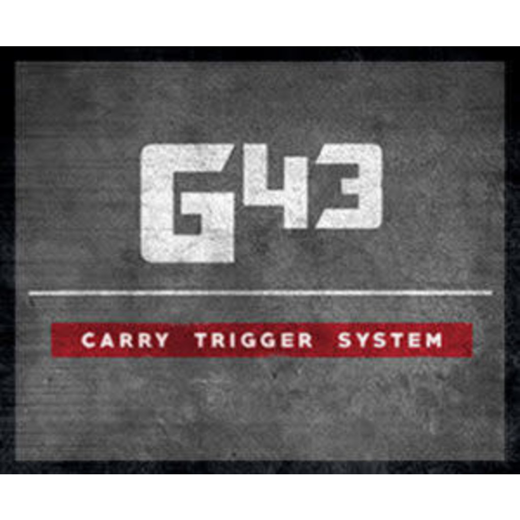 Glocktriggers GLOCKTRIGGERS G43 Reduced Pre-Travel Carry Trigger Kit, 9MM