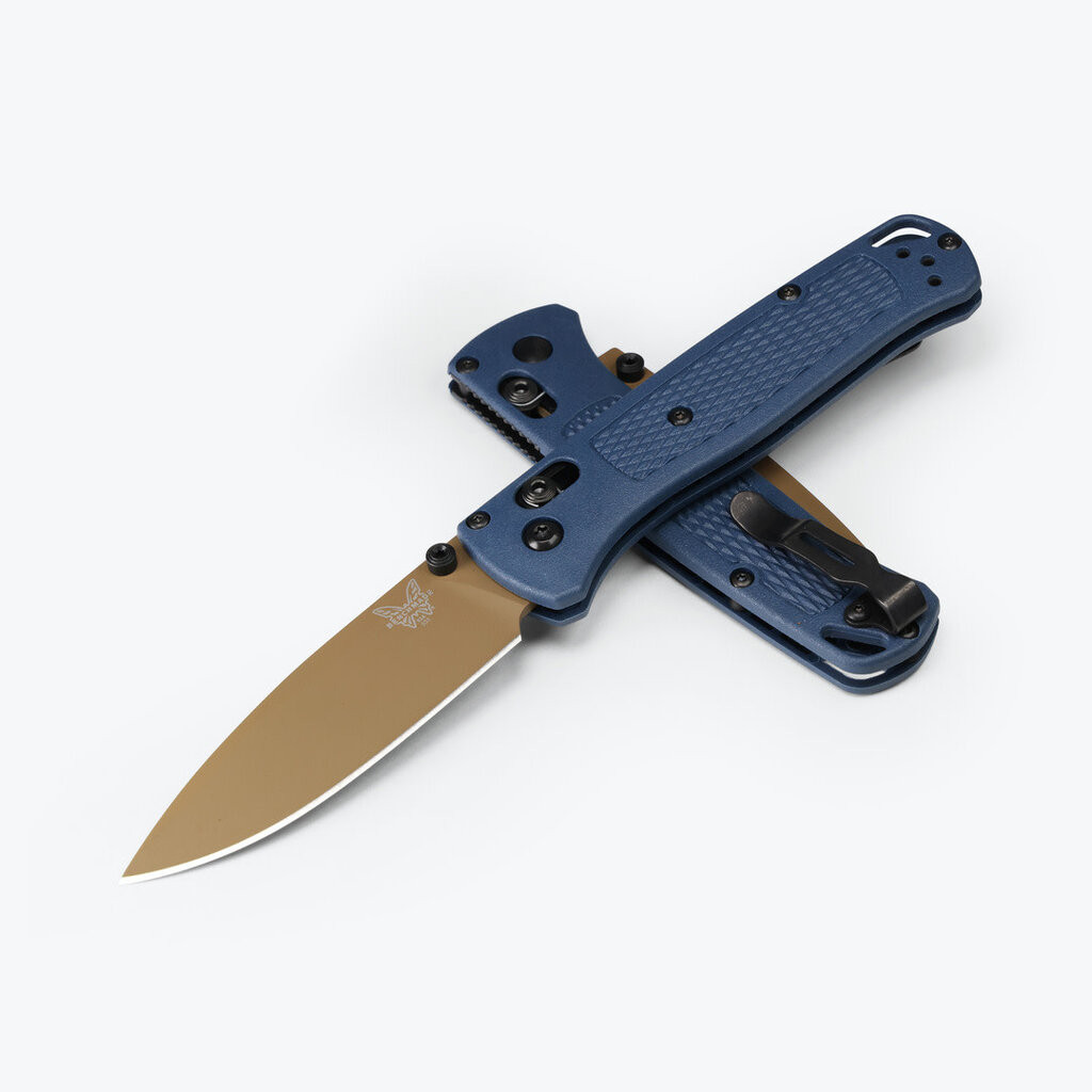 Benchmade Benchmade 535FE-05 Bugout, Crater Blue, Axis, Drop Point