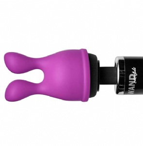 Wand Essentials Supercharged Divinity Power Wand with Bonus Silicone  Attachment, Purple