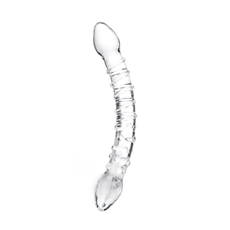 Glas Double Trouble Glass Dildo