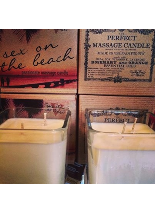 Lavender, Rosemary & Orange Massage Candle