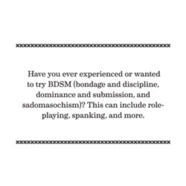 100 Questions About Sex