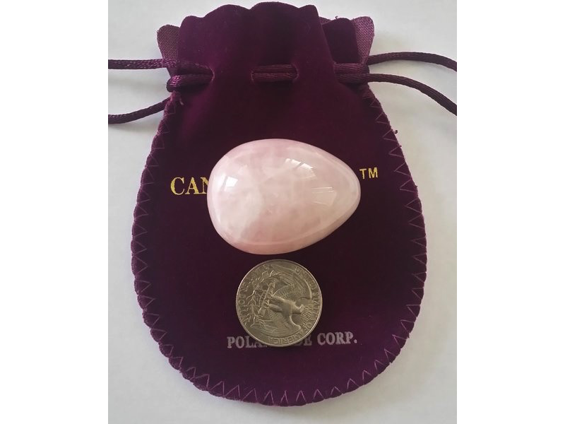 Polar Jade Rose Quartz Yoni Egg