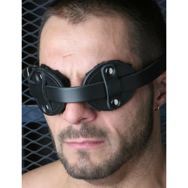 Aviator Style Fleece-Lined Blindfold