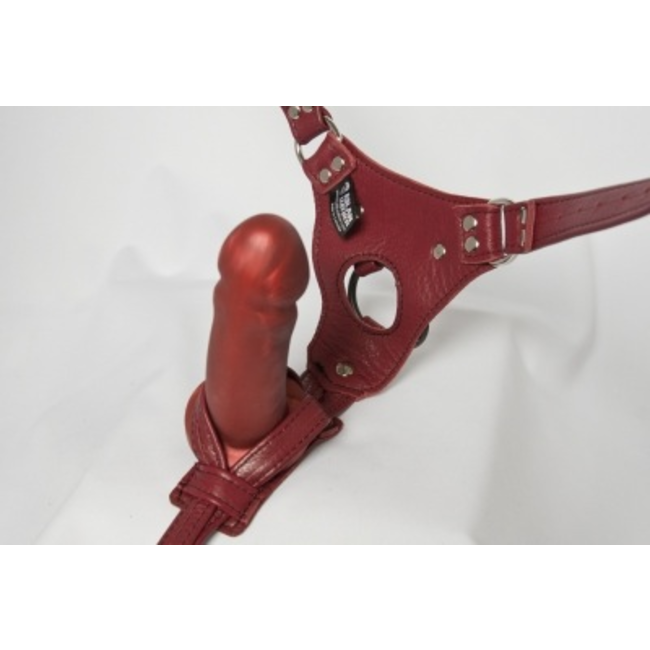 Aslan Leather Double Up Dildo Cuff