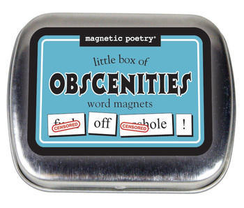 Little Box of Obscenities Word Magnets