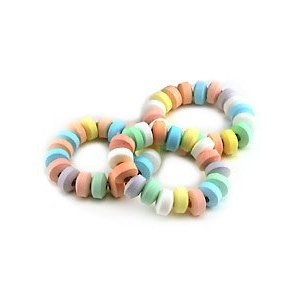 Candy Bead Bracelet, Edible Candy Jewelry