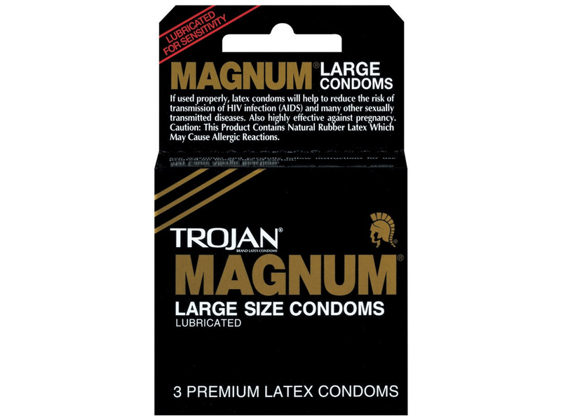 Trojan Magnum Condom (3 pack)