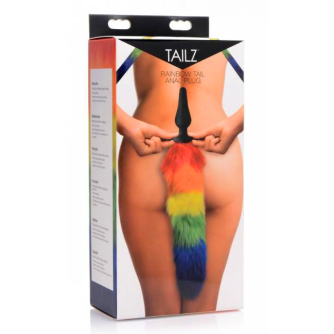 Tailz Rainbow Tail Anal Plug