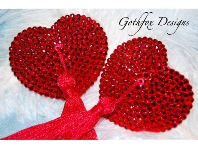 Gothfox Gothfox Couture Valentine Pasties