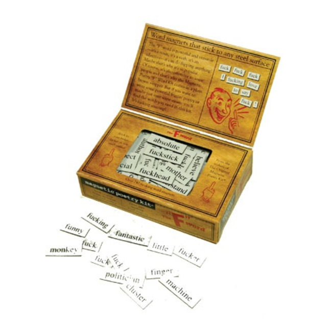 Magnetic Poetry Kit: The "F" Word