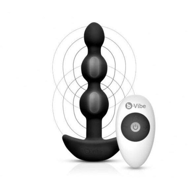 b-Vibe Triplet Vibrating Anal Beads
