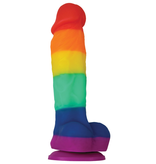 Eldorado Colours Rainbow Pride Dildo (5”)