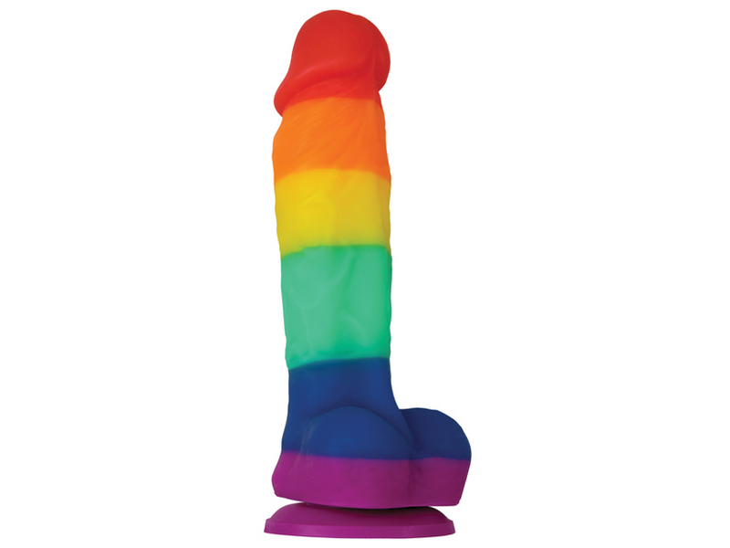 Eldorado Colours Rainbow Pride Dildo (5”)