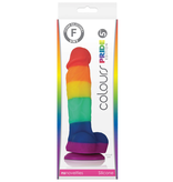 Eldorado Colours Rainbow Pride Dildo (5”)