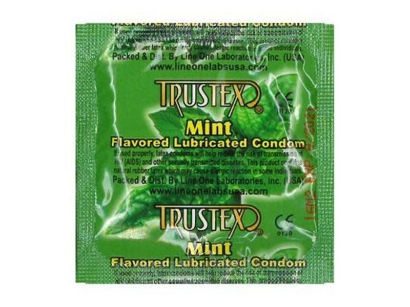 Trustex Mint-Flavored Condoms (3 pack)