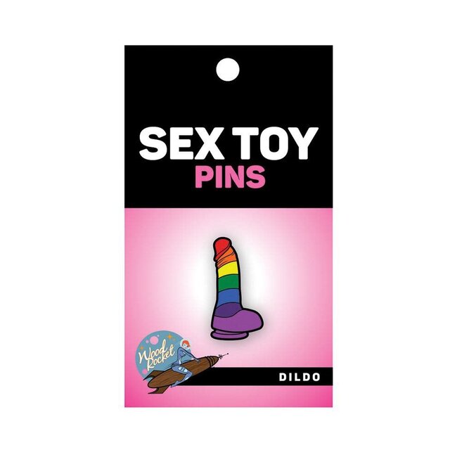 Rainbow Dildo Pin