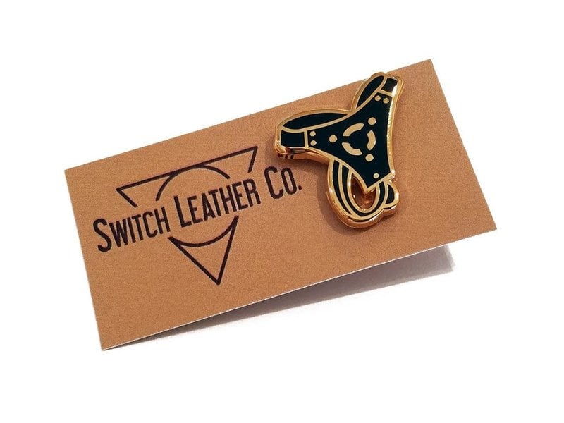 Switch Leather Strap-On Harness Pin from Switch Leather Co.