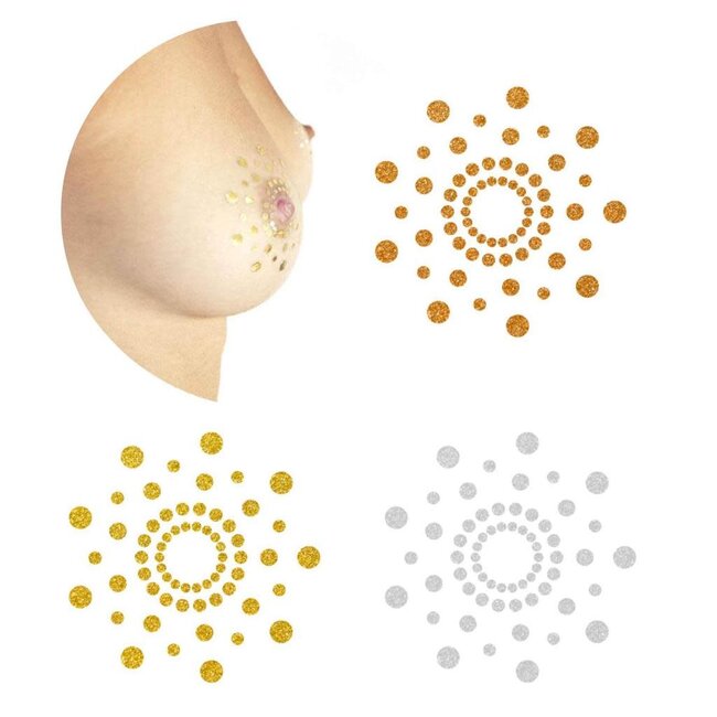 Mimi - Metallic Body Tattoos